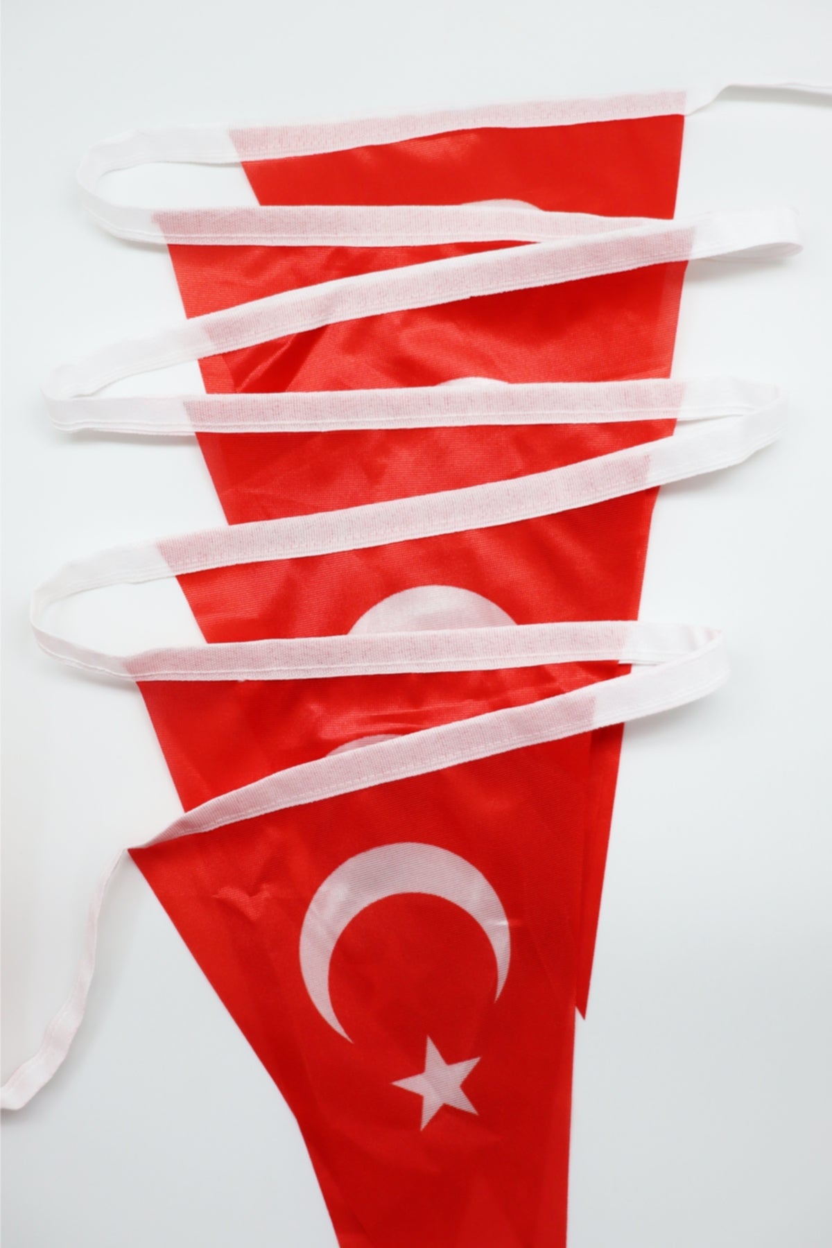 Barbados Üçgen Süsleme Bayrak farklı açıdan görünüm