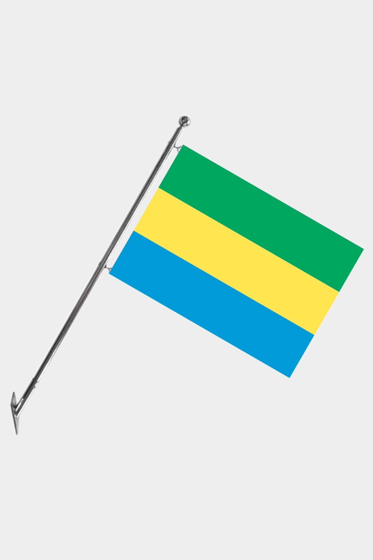 Gabon Teleskopik Duvar Bayrağı Seti