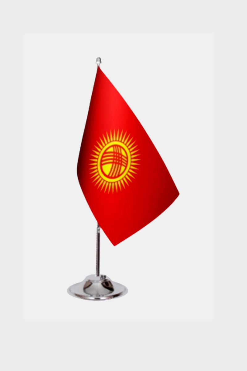 Kırgızistan Masa Bayrağı