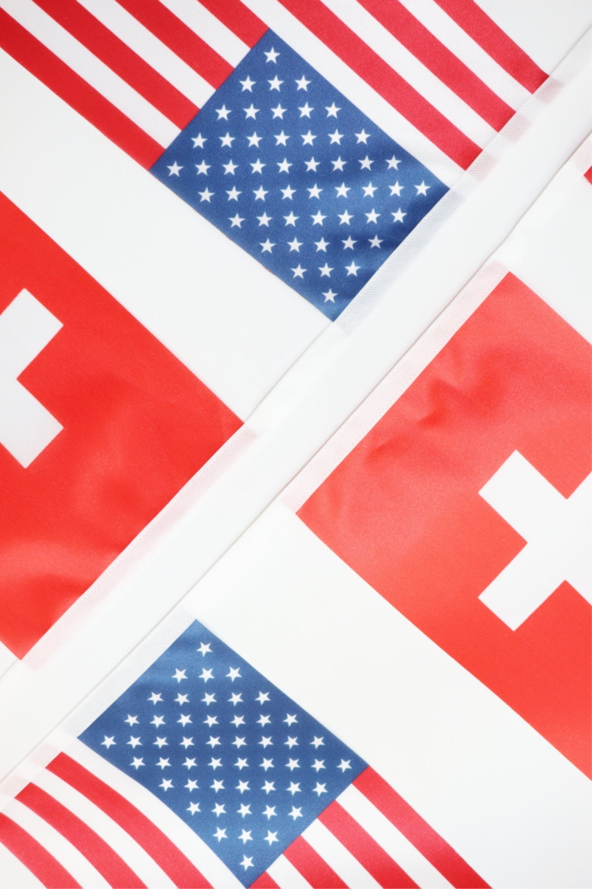 Nijerya Dikdörtgen Süsleme Bayrak detay görünümü