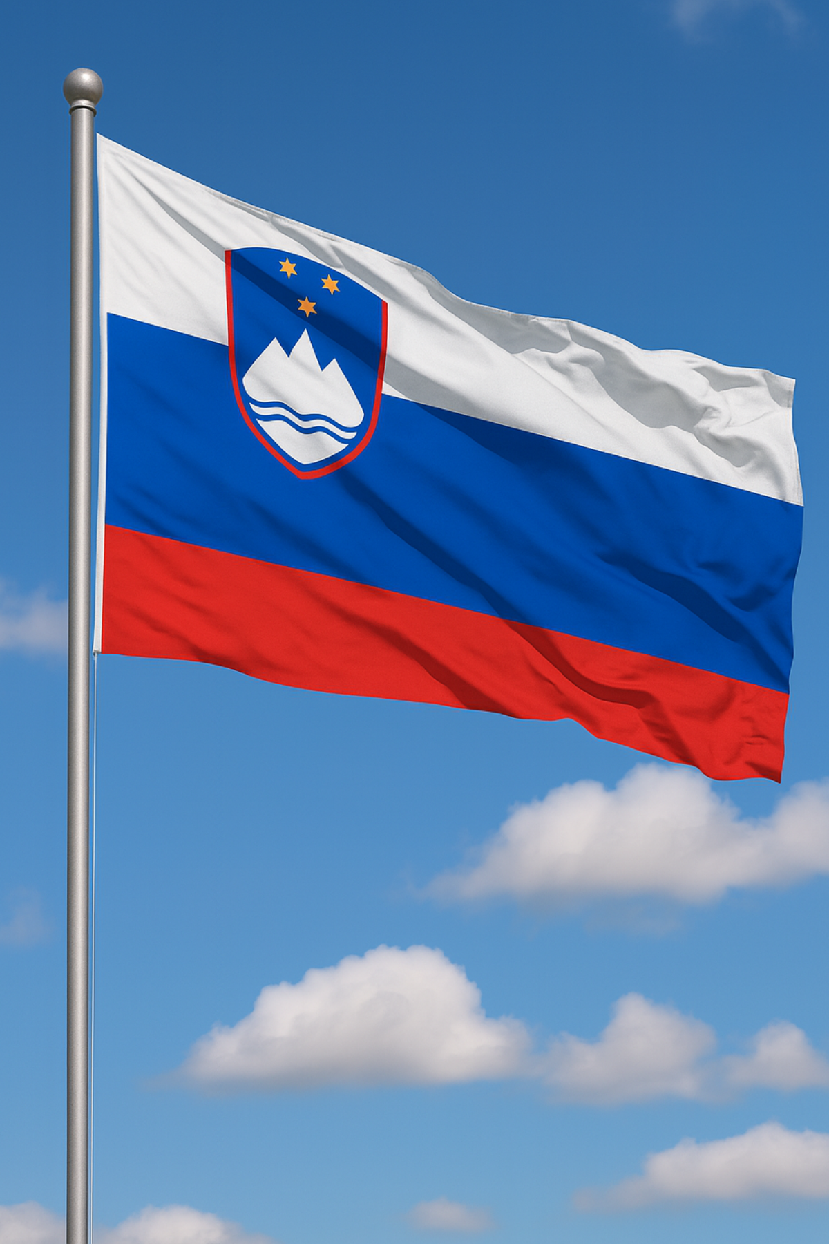Slovenya Bayrağı kullanım örneği