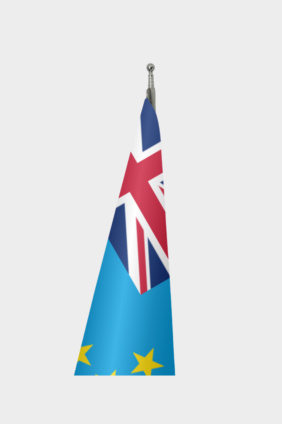 Tuvalu Makam Bayrağı Seti detay görünümü