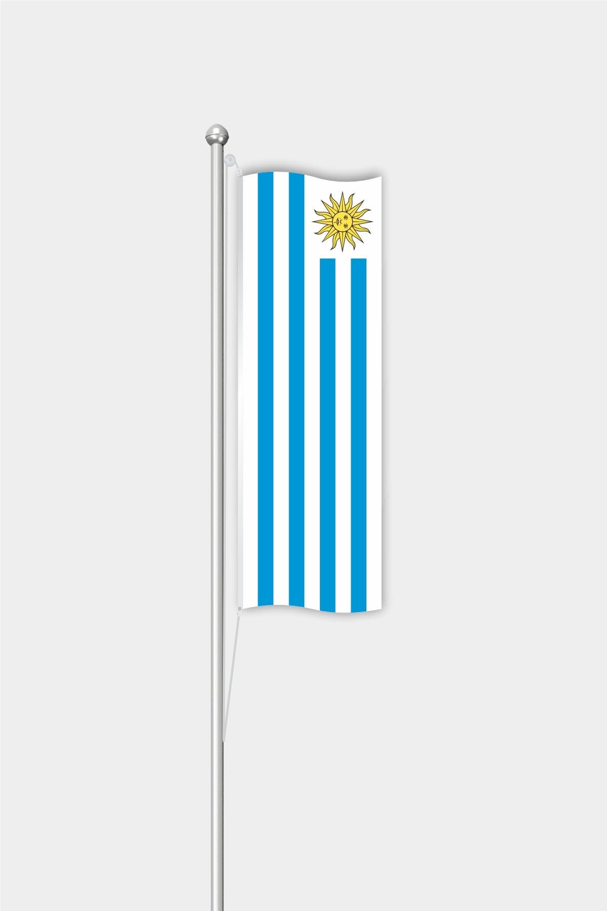 Uruguay Dikey Bayrağı