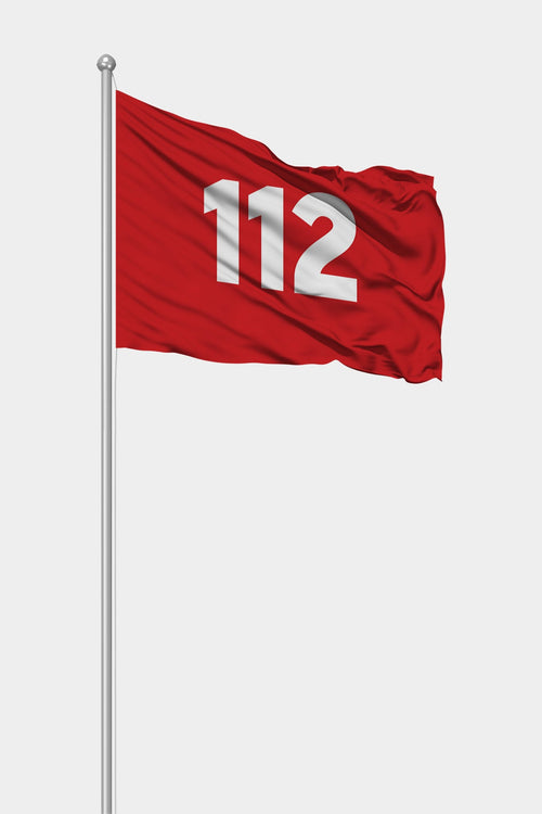 112 Acil Sağlık Gönder Bayrağı