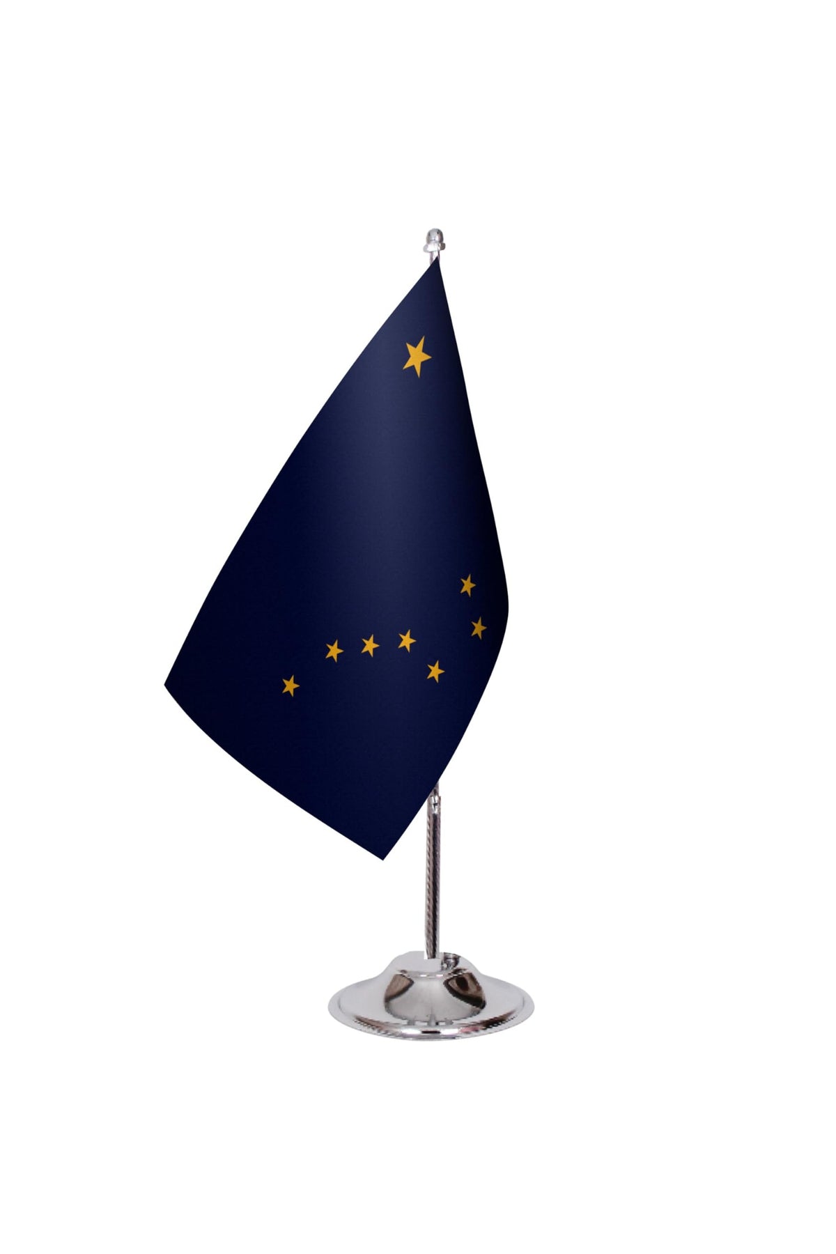 Alaska Eyalet Masa Bayrağı kullanım örneği
