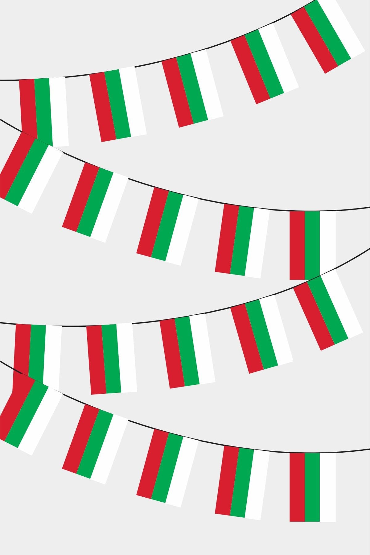 Bulgaristan Dikdörtgen Süsleme Bayrak