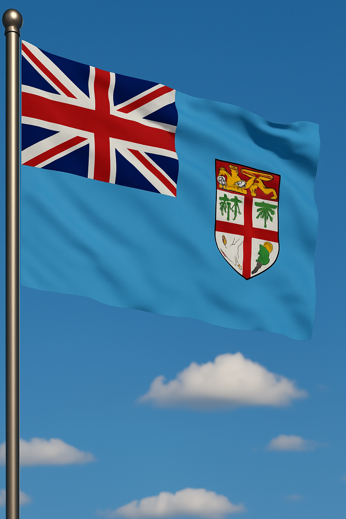 Fiji Bayrağı detay görünümü