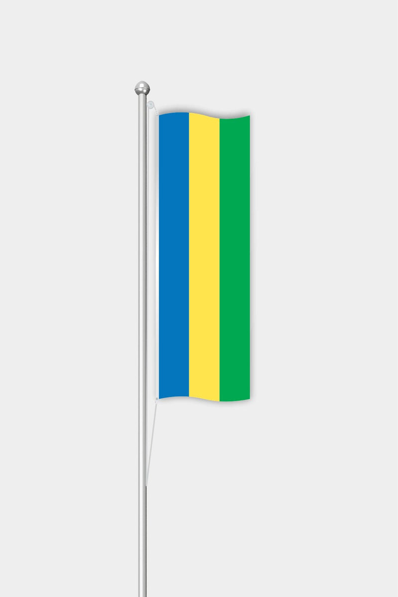 Gabon Dikey Bayrağı