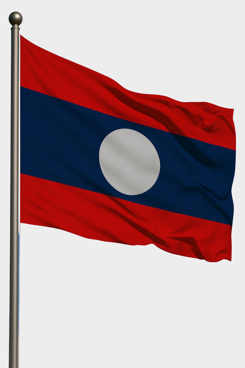 Laos Bayrağı