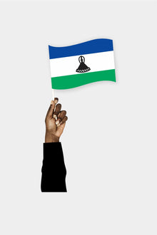 Lesotho El Bayrağı