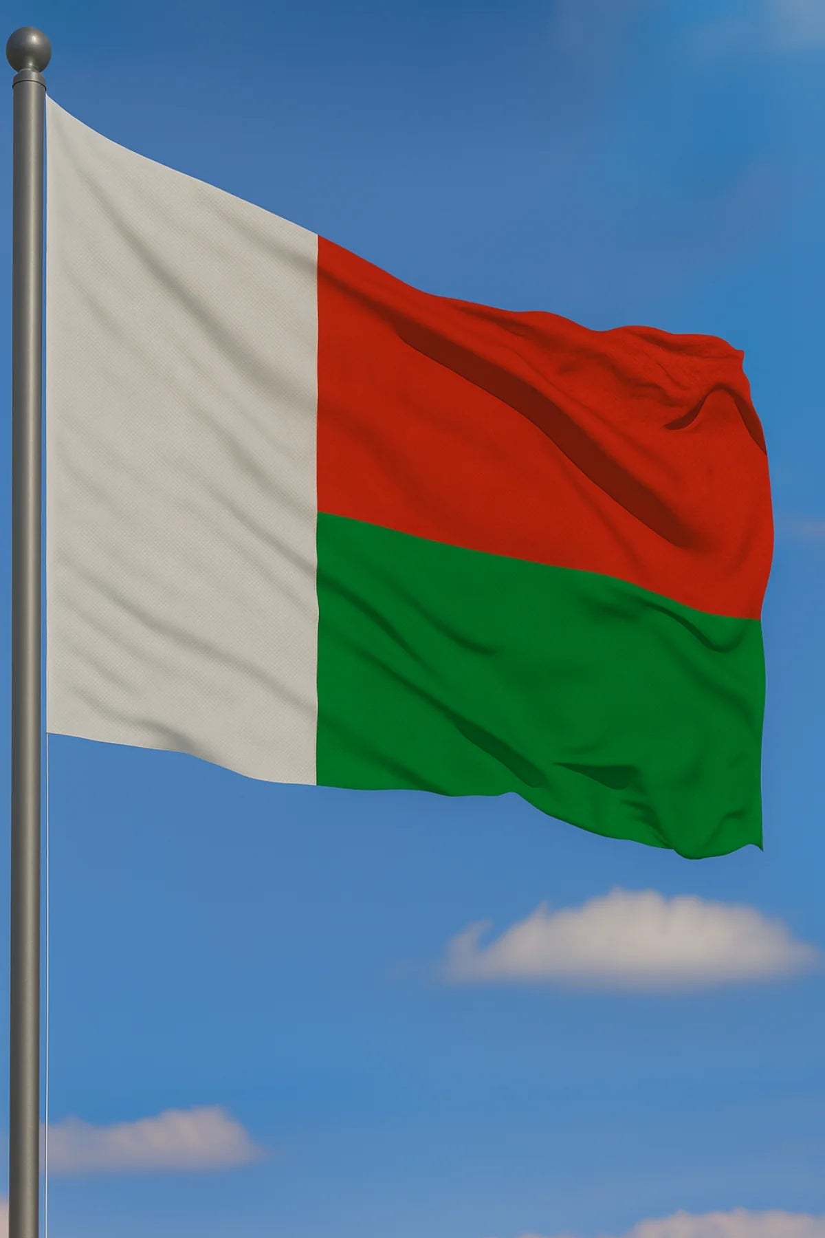 Madagaskar Bayrağı detay görünümü