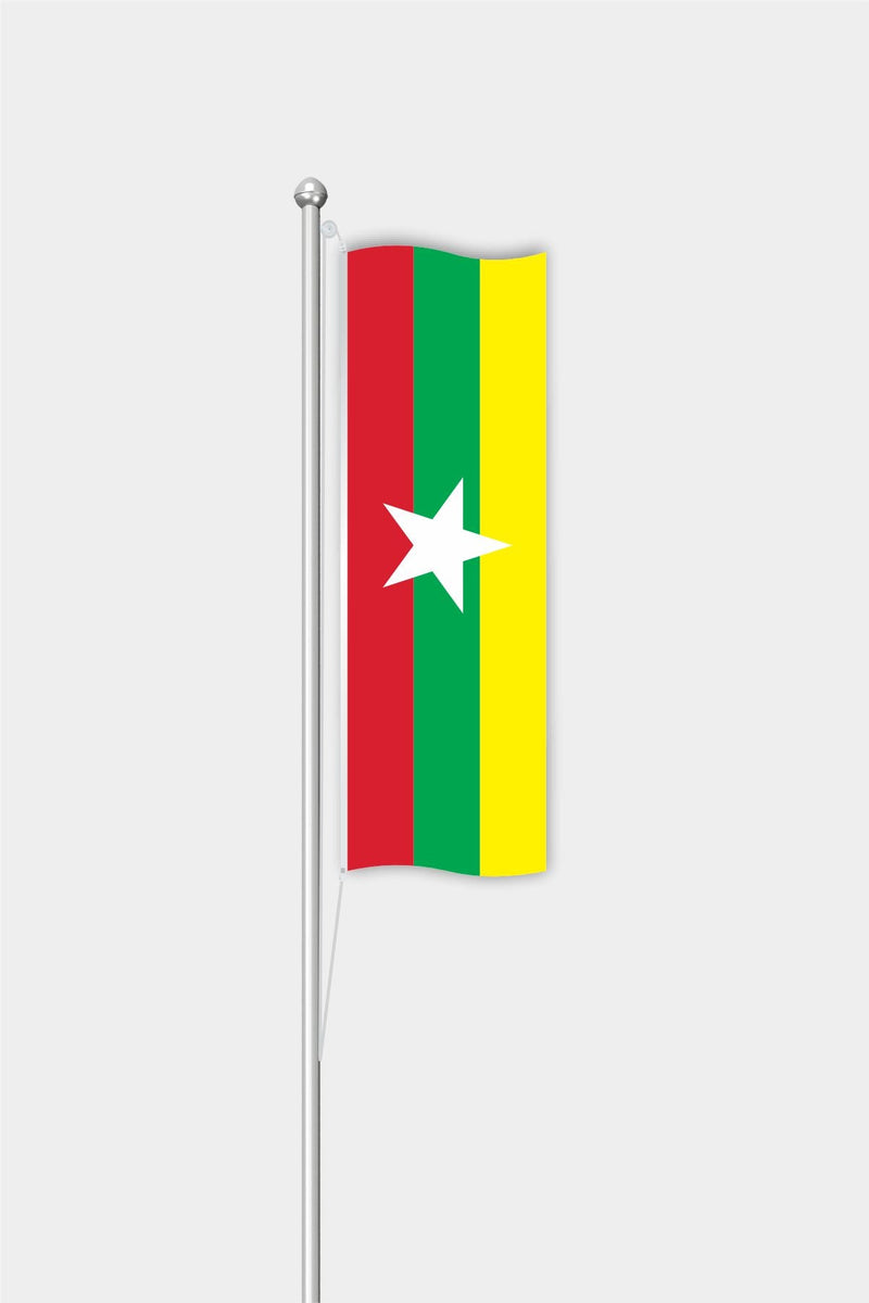 Myanmar Dikey Bayrağı