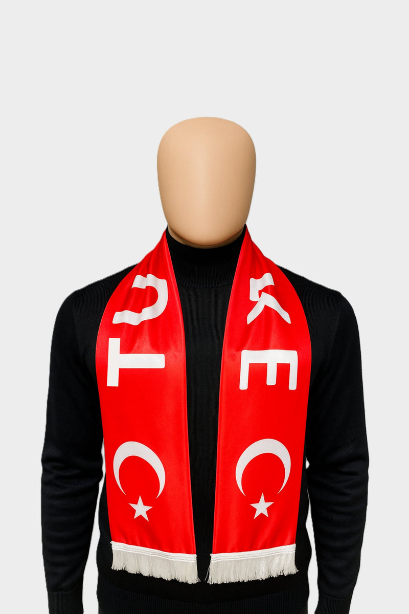 Türk Bayraklı Atkı