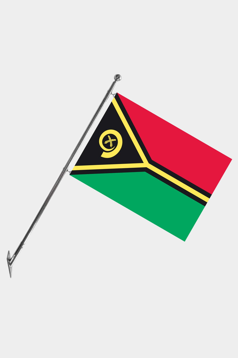 Vanuatu Teleskopik Duvar Bayrağı Seti